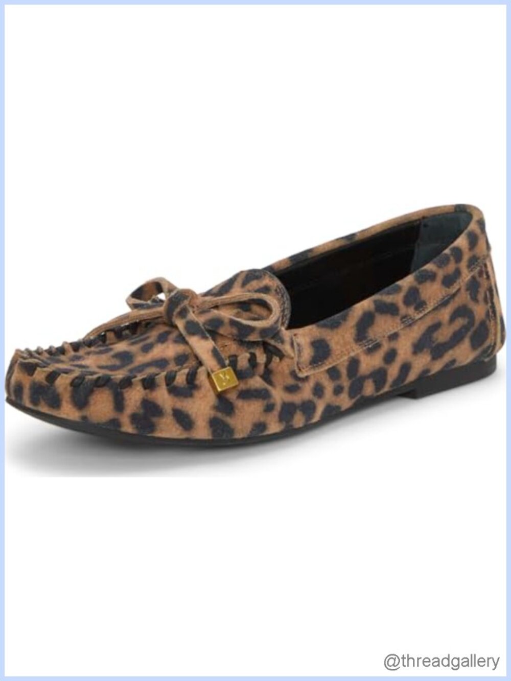 Leather Slip-On Loafers Almond Toe Flat Business Casual